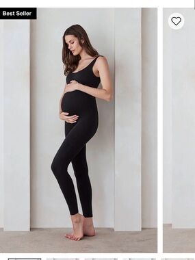 Bumpsuit The Lucy Maternity Unitard (size small in black)